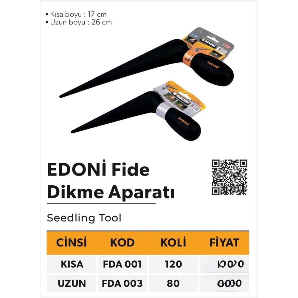 ELTOS FİDE DİKME APARATI