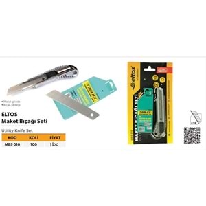 ELTOS MAKET BIÇAĞI SETİ (P1)