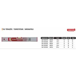 BAYTEC TERAZİ MIKLATISLI 40 CM MK0582