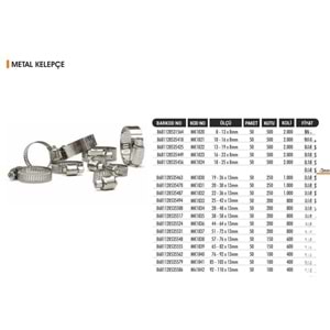 BAYTEC HORTUM KELEPCESI 19-26x13MMADET MK1830