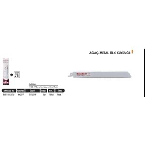 BAYTEC TİLKİ KUYRUĞU AĞAÇ-METAL MK2317