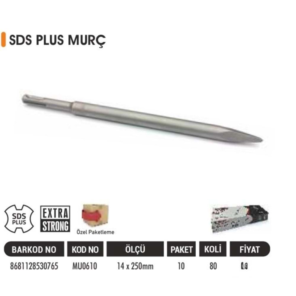 BAYTEC SDS PLUS KESKİ MUNÇ 14*250