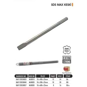 BAYTEC SDS MAX KESKİ 18*600*25MM