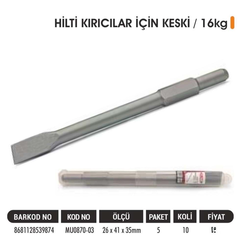 BAYTEC KESKİ KANGO UÇ 26*41*35MM GENİŞ