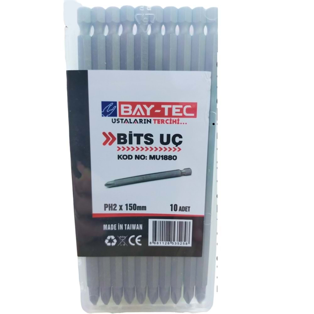 BAYTEC BİTS YILDIZ UÇ PH-2*150 MU1880