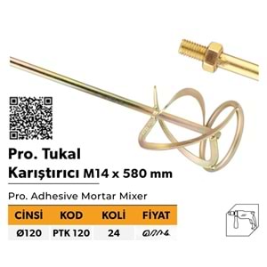 ELTOS BOYA KARIŞTIRICI (TUTKAL) M14X580MM