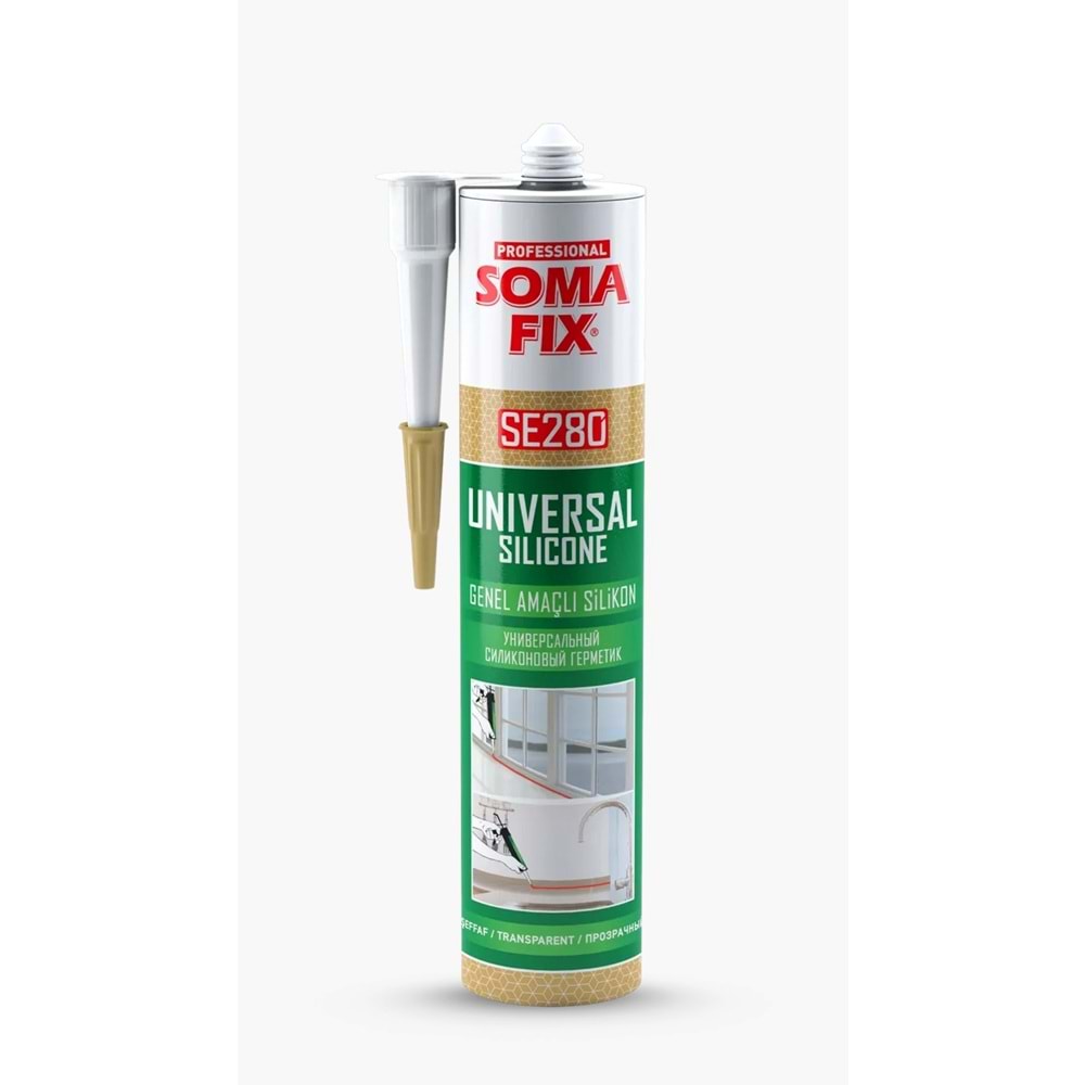 SOMAFİX SİLİKON 280GR -BEYAZ-