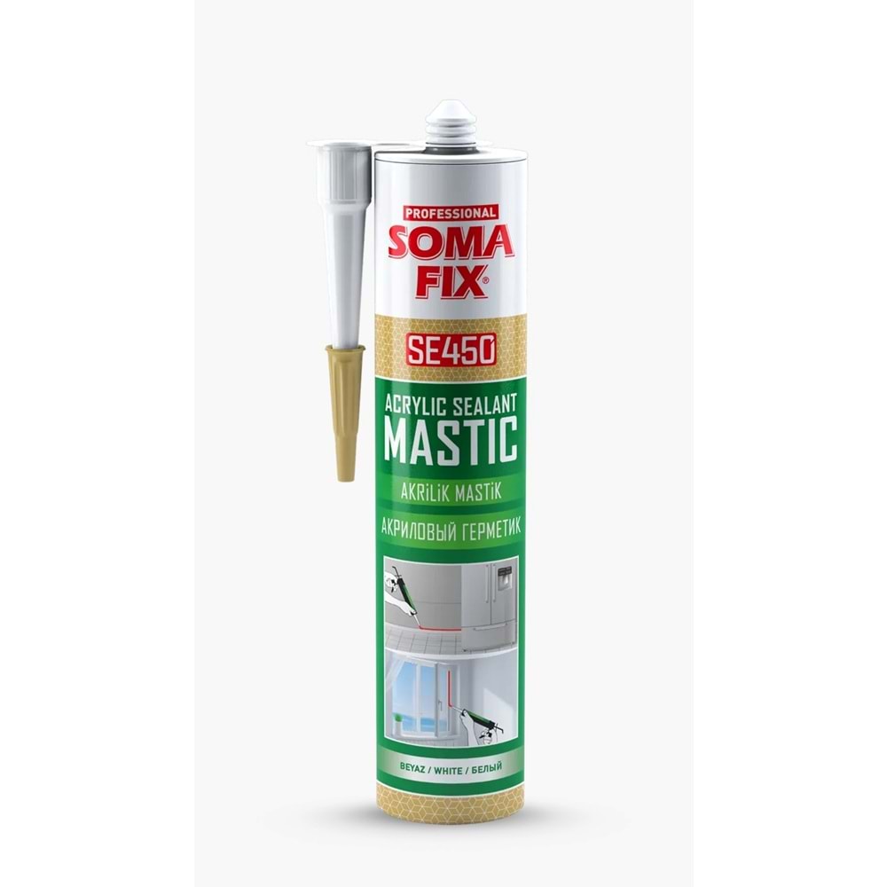 SOMAFİX MASTİK 500GR -BEYAZ-