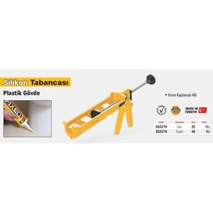 SGS SİLİKON TABANCASI PLS SGS 278