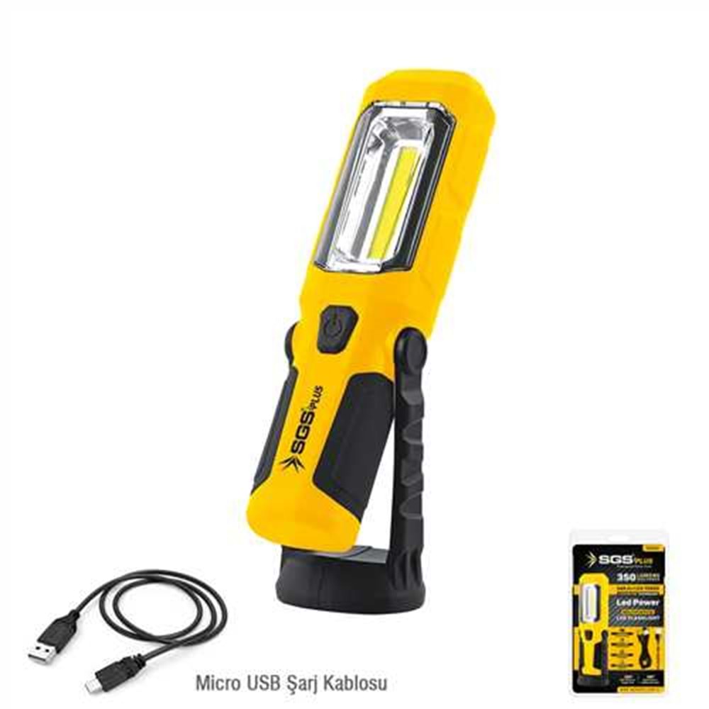 SGS ŞAJLI LED FENER 350LÜMEN