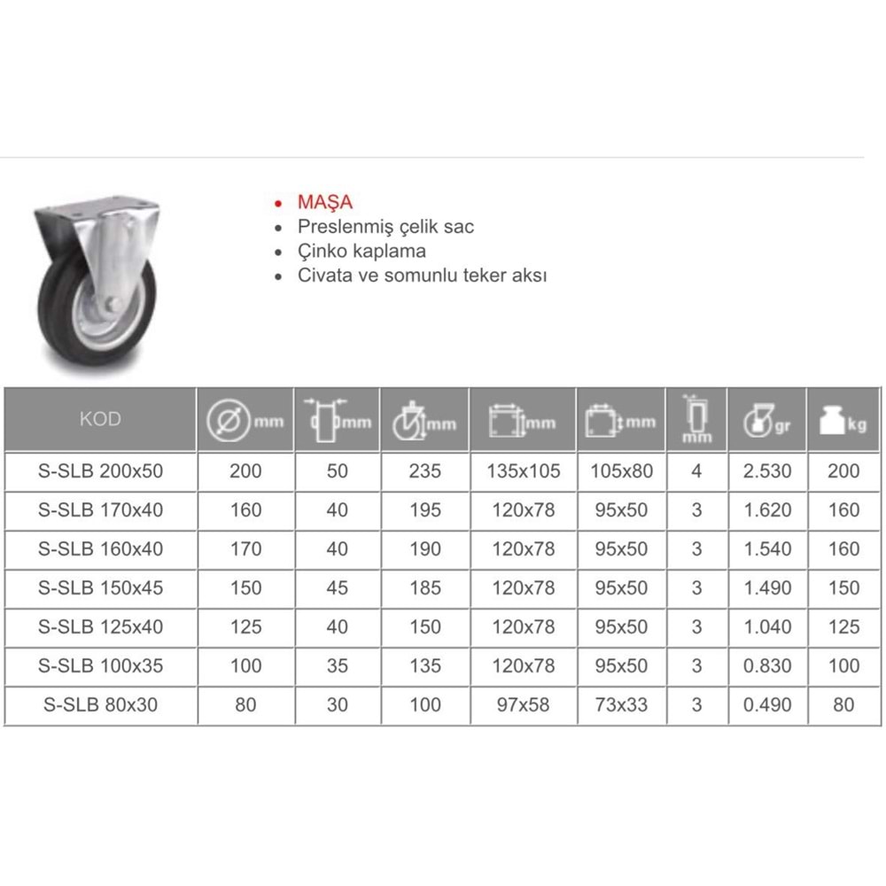 MERTSAN TEKER 200 SABİT