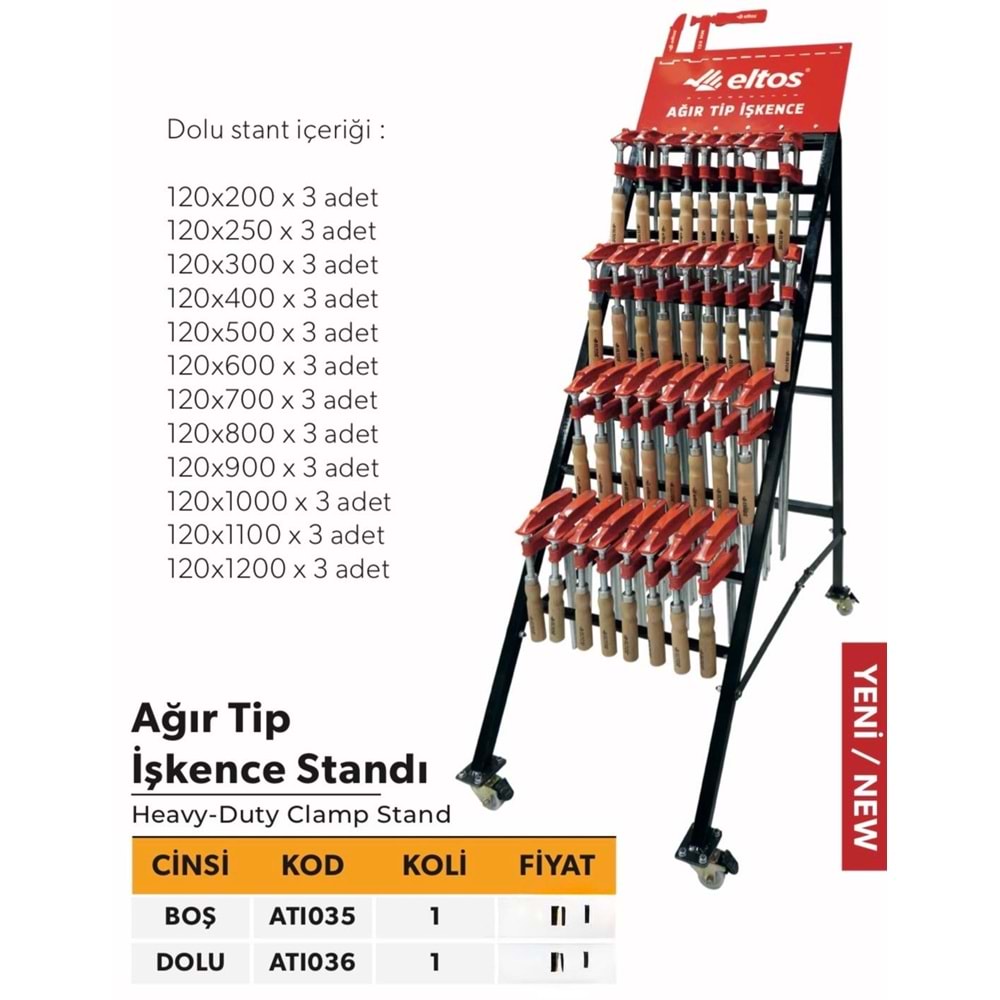 ELTOS AĞIR TİP AĞIR İŞKENCE STAND