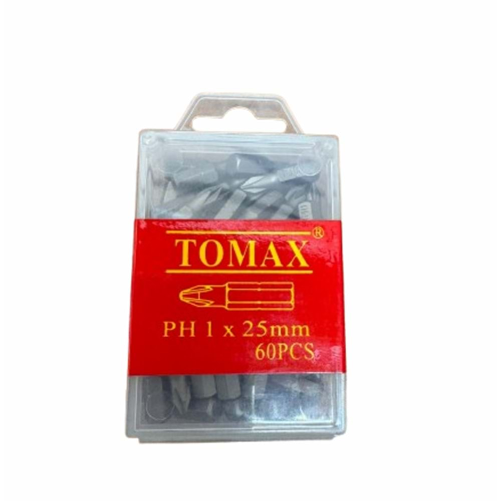 TOMAX BİTS YILDIZ UC PH-1*25MM (P60)