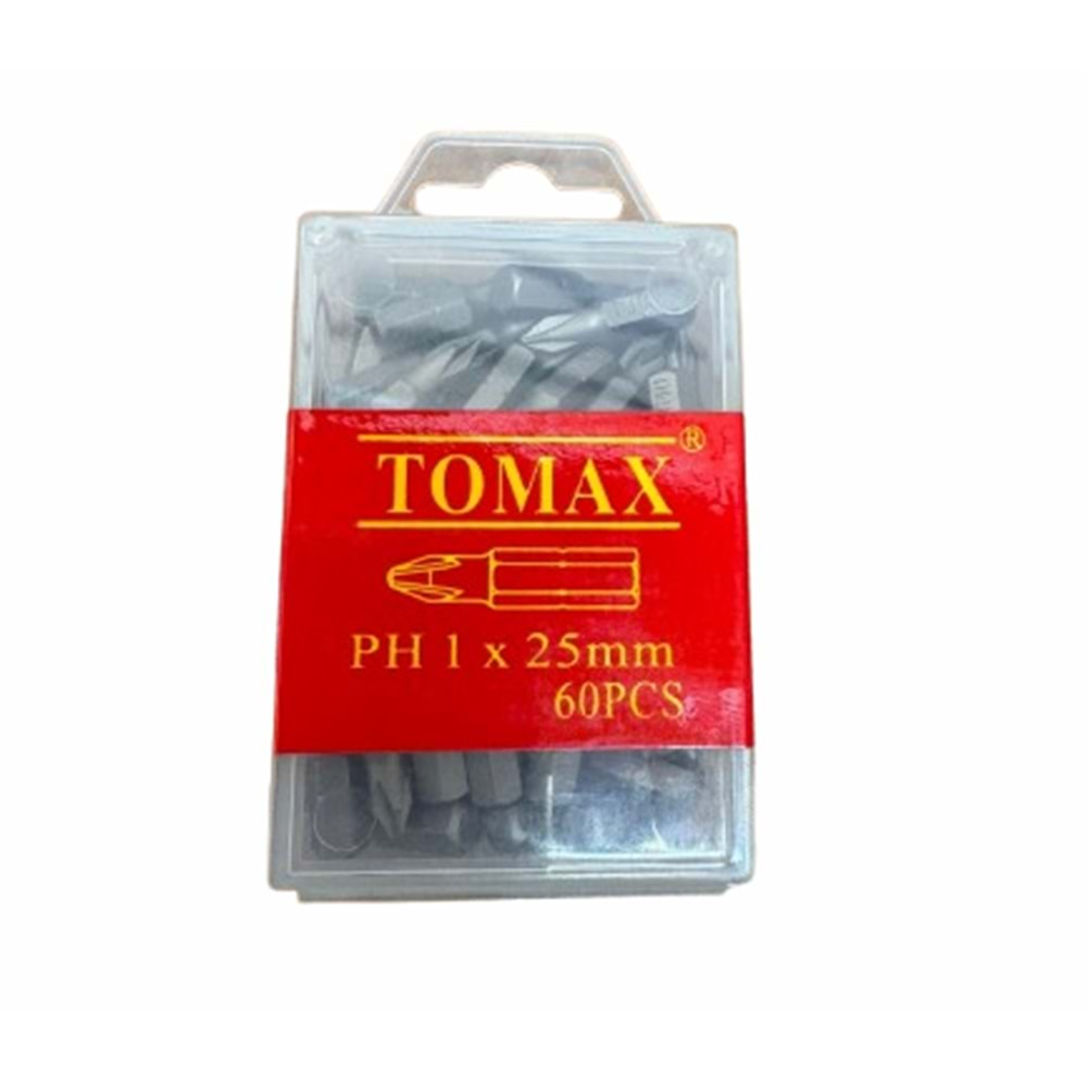 TOMAX BİTS YILDIZ UC PZ-1*25MM (P60)