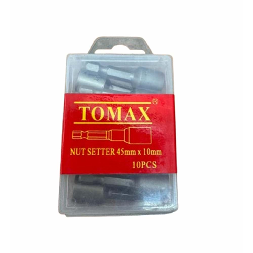 TOMAX BİTS SOMUN ADAPTÖRÜ 10MM*45MM (P10)