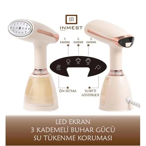 İNMEST BUHARLI KIRIŞIK GİDERİCİ ÜTÜ