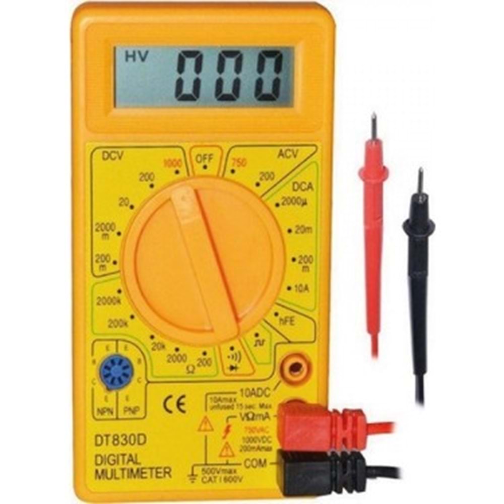 TECHNOMAX AOMETRE DİJİTAL ÖLÇÜ ALETİ