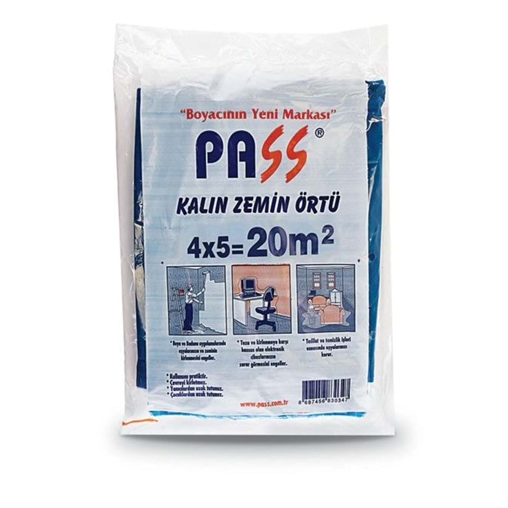 PASS BOYA ÖRTÜSÜ 50 M2 KALIN ZEMİN ÖRTÜSÜ (K20)