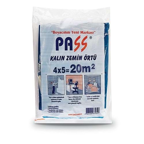 PASS BOYA ÖRTÜSÜ 50 M2 KALIN ZEMİN ÖRTÜSÜ (K20)